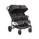 Kikka boo Καρότσι Διδύμων Happy 2 Dark Grey 31001040015 - Καρότσια για Δίδυμα στο Oneirokosmos