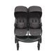 Kikka boo Καρότσι Διδύμων Happy 2 Dark Grey 31001040015 - Καρότσια για Δίδυμα στο Oneirokosmos