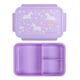 A Little Lovely Company Δοχείο φαγητού Bento με χωρίσματα- 1,2 L- Unicorn Dreams BBUDPU70 - Σετ Φαγητού, Μπολάκια, Πιατάκια Φαγητού στο Oneirokosmos