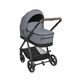 Kikka Boo Πολυκαρότσι 3 in 1 with Carrycot Mia Grey 31001010264 - Πολυκαρότσια, Συστήματα Μεταφοράς στο Oneirokosmos