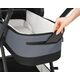 Kikka Boo Πολυκαρότσι 3 in 1 with Carrycot Mia Grey 31001010264 - Πολυκαρότσια, Συστήματα Μεταφοράς στο Oneirokosmos