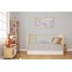Dimcol Σετ Βρεφικά Σεντόνια Κούνιας 3τμχ 100% Cotton Bebe Fox 527 120X160 Grey - Σεντόνια Κούνιας στο Oneirokosmos