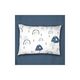Dimcol Σετ Βρεφικά Σεντόνια Κούνιας 3τμχ 100% Cotton Bebe Rainbow 574 120X160 White-Blue - Σεντόνια Κούνιας στο Oneirokosmos