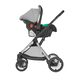 Kikka boo Καρότσι 3σε1 με μετατρεπόμενο κάθισμα One Grey 31001010237 - Πολυκαρότσια, Συστήματα Μεταφοράς στο Oneirokosmos