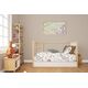 Dimcol Σετ Βρεφικά Σεντόνια Κούνιας 3τμχ Cotton 100% Countryside 120x160 εκ.  580 White-Mint - Σεντόνια Κούνιας στο Oneirokosmos