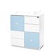 Lorelli Συρταριέρα Αλλαξιέρα  Cupboard 83x71x96cm White & Baby Blue 10170140039P - Σιφονιέρες - Αλλαξιέρες στο Oneirokosmos