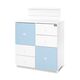 Lorelli Συρταριέρα Αλλαξιέρα  Cupboard 83x71x96cm White & Baby Blue 10170140039P - Σιφονιέρες - Αλλαξιέρες στο Oneirokosmos