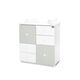 Lorelli Συρταριέρα Αλλαξιέρα  Cupboard 83x71x96cm White & Milky Green 10170140040P - Σιφονιέρες - Αλλαξιέρες στο Oneirokosmos