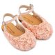 Babywalker Γαλλικό Σαμπό με Chiffon Λουλούδια BW4884 Ροζ - Βαπτιστικό Παπούτσι για Κορίτσι στο Oneirokosmos