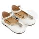 Babywalker Γαλλικό Γοβάκι με Φιόγκο και Στρας BW4890  Εκρού - Βαπτιστικό Παπούτσι για Κορίτσι στο Oneirokosmos