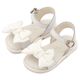 Babywalker Πέδιλο με Διακοσμητικό Οργάντζας BW4892 Λευκό - Βαπτιστικό Παπούτσι για Κορίτσι στο Oneirokosmos