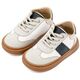 Babywalker Δίχρωμο Δετά Sneaker EXC5309  Λευκό Μπλε - Βαπτιστικό Παπούτσι για Αγόρι στο Oneirokosmos