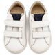 Babywalker Τρίχρωμο Sneaker Διπλό Χρατς EXC5316  Λευκό Σιέλ - Βαπτιστικό Παπούτσι για Αγόρι στο Oneirokosmos