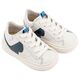 Babywalker Δίχρωμο Sneaker Δετό EXC8001 Λευκό Μπλε - Βαπτιστικό Παπούτσι για Αγόρι στο Oneirokosmos