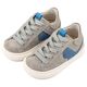 Babywalker Δίχρωμο Sneaker Δετό EXC8002 Γκρι Μπλε Ρουά - Βαπτιστικό Παπούτσι για Αγόρι στο Oneirokosmos