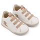 Babywalker Sneaker Παντοφλέ με Λαστιχάκια EXC8005 Λευκό Μπεζ - Βαπτιστικό Παπούτσι για Αγόρι στο Oneirokosmos