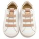 Babywalker Sneaker Παντοφλέ με Λαστιχάκια EXC8005 Λευκό Μπεζ - Βαπτιστικό Παπούτσι για Αγόρι στο Oneirokosmos