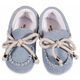 Babywalker Καστόρινο Δετό Loafer MI1116 Σιέλ - Βαπτιστικό Παπούτσι για Αγόρι στο Oneirokosmos