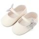 Babywalker Γοβάκι Μονή Μπαρέτα Χρατς με  Στρασένια Πεταλούδα MI1658 Λευκό - Βαπτιστικό Παπούτσι για Κορίτσι στο Oneirokosmos
