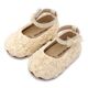 Babywalker Μπαλαρίνα Διακοσμημένη με Chiffon Λουλούδια PRI2654 Εκρού - Βαπτιστικό Παπούτσι για Κορίτσι στο Oneirokosmos