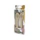 Lorelli Σετ Κουτάλια Σιλικόνης 2τμχ. Beige 10230690005 - Κουταλάκια, Πηρουνάκια στο Oneirokosmos