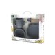 Lorelli Σετ Φαγητού Σιλικόνης 4τμχ. Grey 10230700003 - Σετ Φαγητού, Μπολάκια, Πιατάκια Φαγητού στο Oneirokosmos