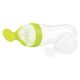 Nuby Squeeze Feeder Μπιμπερό Τροφής Κουτάλι στο Στόμιο  3m+ Πράσινο 5591  1τεμ - Κουταλάκια, Πηρουνάκια στο Oneirokosmos