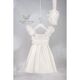 Angel Wings Βαπτιστικό Ρούχο για Κορίτσι Brigitte Σχέδιο 300/02  Off White - Ρούχα Βάπτισης για Κορίτσι στο Oneirokosmos