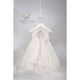 Angel Wings Βαπτιστικό Ρούχο για Κορίτσι Carmen Σχέδιο 303 Off White - Ρούχα Βάπτισης για Κορίτσι στο Oneirokosmos