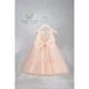 Angel Wings Βαπτιστικό Ρούχο για Κορίτσι Barbie Σχέδιο 304 Dusty Pink - Ρούχα Βάπτισης για Κορίτσι στο Oneirokosmos