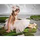 Angel Wings Βαπτιστικό Ρούχο για Κορίτσι Barbie Σχέδιο 304 Dusty Pink - Ρούχα Βάπτισης για Κορίτσι στο Oneirokosmos