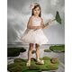 Angel Wings Βαπτιστικό Ρούχο για Κορίτσι Barbie Σχέδιο 304 Dusty Pink - Ρούχα Βάπτισης για Κορίτσι στο Oneirokosmos