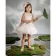 Angel Wings Βαπτιστικό Ρούχο για Κορίτσι Barbie Σχέδιο 304 Dusty Pink - Ρούχα Βάπτισης για Κορίτσι στο Oneirokosmos