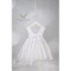 Angel Wings Βαπτιστικό Ρούχο για Κορίτσι Rosalina Σχέδιο 305 White - Ρούχα Βάπτισης για Κορίτσι στο Oneirokosmos