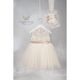 Angel Wings Βαπτιστικό Ρούχο για Κορίτσι Pavlina Σχέδιο 306 Off White - Ρούχα Βάπτισης για Κορίτσι στο Oneirokosmos