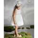 Angel Wings Βαπτιστικό Ρούχο για Κορίτσι Pavlina Σχέδιο 306 Off White - Ρούχα Βάπτισης για Κορίτσι στο Oneirokosmos