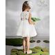 Angel Wings Βαπτιστικό Ρούχο για Κορίτσι Pavlina Σχέδιο 306 Off White - Ρούχα Βάπτισης για Κορίτσι στο Oneirokosmos
