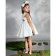 Angel Wings Βαπτιστικό Ρούχο για Κορίτσι Loucia Σχέδιο 307 Off White - Ρούχα Βάπτισης για Κορίτσι στο Oneirokosmos