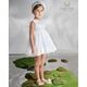 Angel Wings Βαπτιστικό Ρούχο για Κορίτσι Baleria Σχέδιο 309 White - Ρούχα Βάπτισης για Κορίτσι στο Oneirokosmos