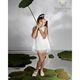 Angel Wings Βαπτιστικό Ρούχο για Κορίτσι Sandra Σχέδιο 310 Off White - Ρούχα Βάπτισης για Κορίτσι στο Oneirokosmos