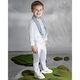 Angel Wings Βαπτιστικό Ρούχο για Αγόρι  William Σχέδιο 326 - Ρούχα Βάπτισης για Αγόρι στο Oneirokosmos