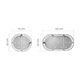 IngVart Κούνια Smart Bed Oval 9 σε 1 Γκρι - Βρεφικά Κρεβάτια Μετατρεπόμενα σε Προεφηβικά στο Oneirokosmos