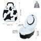 My Carry Potty Φορητό Γιο Γιο Τσαντάκι Cow - WC- Γιογιό-Μειωτές Τουαλέτας-Σκαλοπατάκια στο Oneirokosmos