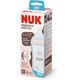 Nuk Perfect Match Γυάλινο Μπιμπερό με Δείκτη Ελέγχου Θερμοκρασίας Με Θηλή Σιλικόνης 3+m 230ml 10212009 - Μπιμπερό στο Oneirokosmos