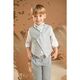 Baby Bloom Βαπτιστικό Σέτ Αγορίστικο 126.10.7580 - Ρούχα Βάπτισης για Αγόρι στο Oneirokosmos