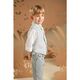 Baby Bloom Βαπτιστικό Σέτ Αγορίστικο 126.10.7580 - Ρούχα Βάπτισης για Αγόρι στο Oneirokosmos
