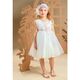 Baby Bloom Φόρεμα Βάπτισης 126.124.7580 - Ρούχα Βάπτισης για Κορίτσι στο Oneirokosmos