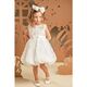 Baby Bloom Φόρεμα Βάπτισης 126.131.7980 - Ρούχα Βάπτισης για Κορίτσι στο Oneirokosmos
