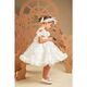 Baby Bloom Φόρεμα Βάπτισης 126.132.8970 - Ρούχα Βάπτισης για Κορίτσι στο Oneirokosmos