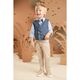 Baby Bloom Βαπτιστικό Σέτ Αγορίστικο 126.15.6970 - Ρούχα Βάπτισης για Αγόρι στο Oneirokosmos